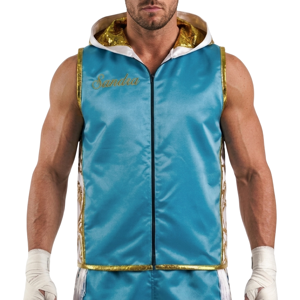One Champ JKT Ayanna Gold & White & Blue Jackets