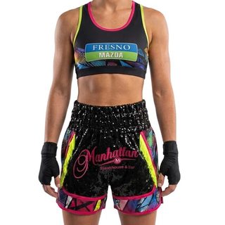 Christian Black & Neon Green & Pink