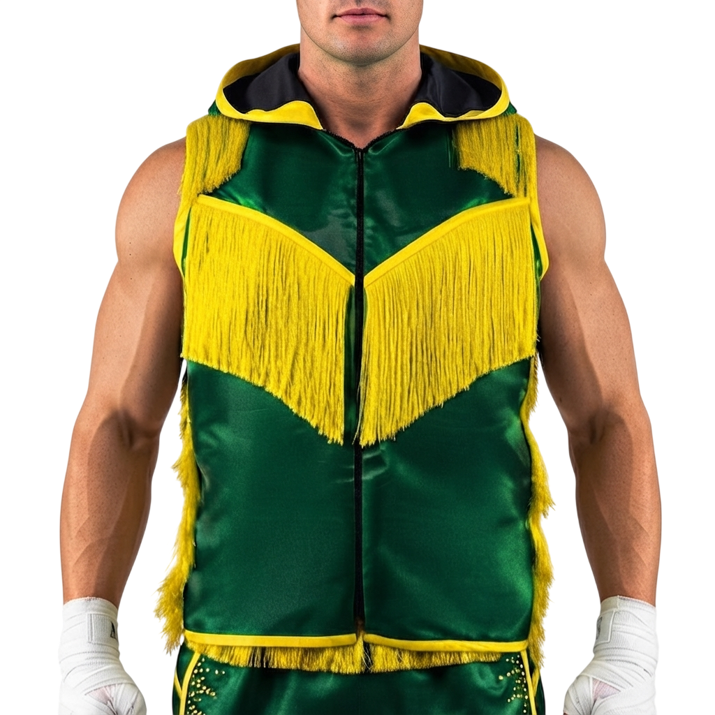 Lorenzo JKt Old Immanuwel Green & Yellow Jackets