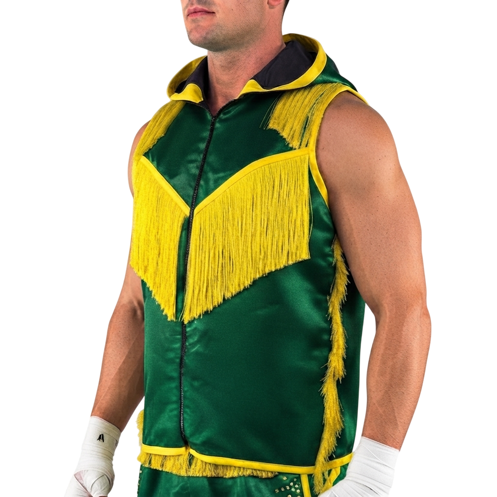 Lorenzo JKt Old Immanuwel Green & Yellow Jackets