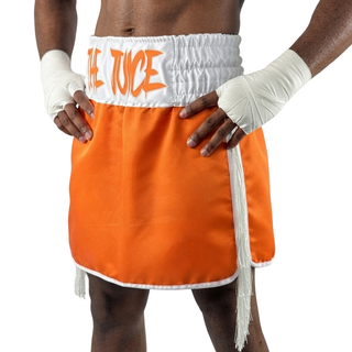 Classic Gla Keondre Orange & White Gladiator Shorts