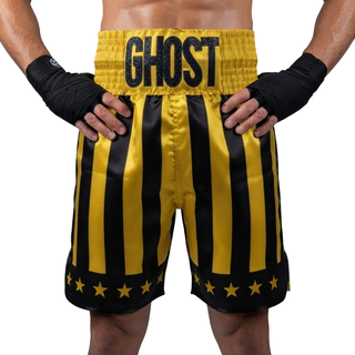 CREED BX  Gavin Black & Glod Custom Boxing Shorts & Trunks