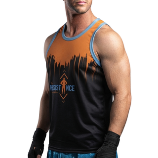 Shine bright vest Brett Black & Orang Vests