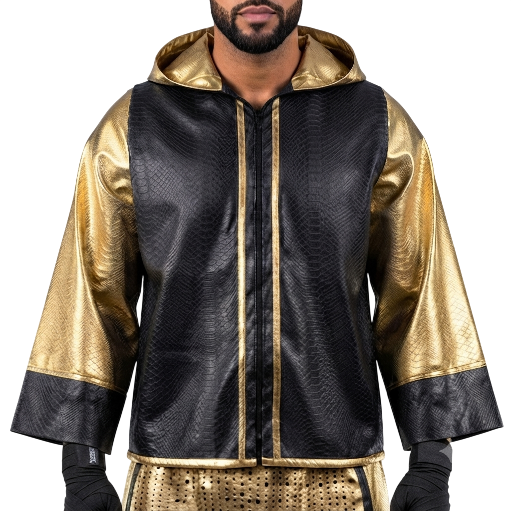 Classic Luxury JKT Deontae Gold & Black Jackets