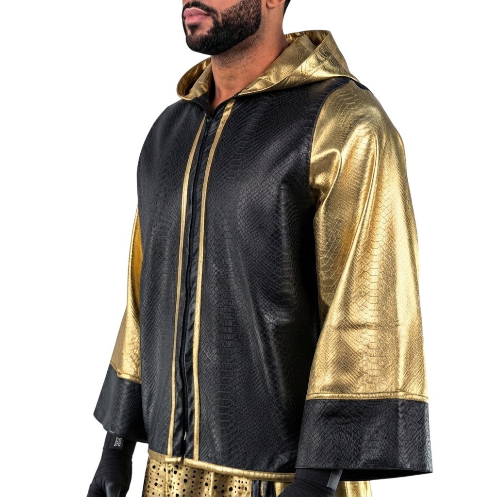 Classic Luxury JKT Deontae Gold & Black Jackets