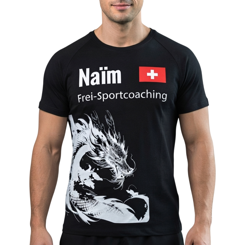 Raglan T-shirt (Nils Black)
