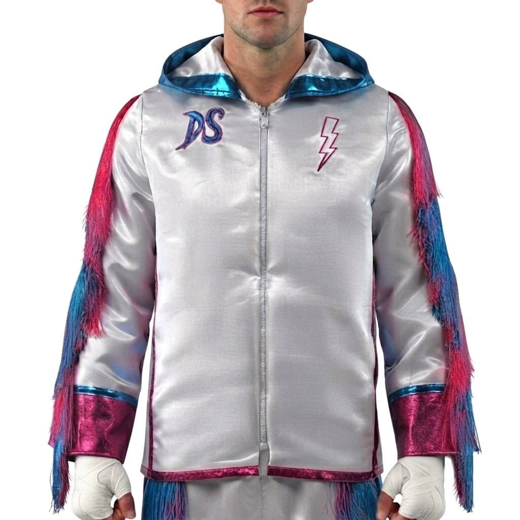 Side Stripes JKT Jennie White & Blue & Pink Jackets