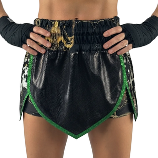  ashleigh  Black Snake &  Glitter Loepard & Green Full Kits