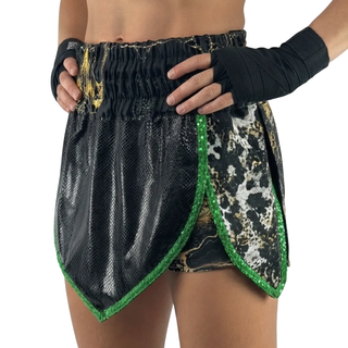  ashleigh  Black Snake &  Glitter Loepard & Green Full Kits