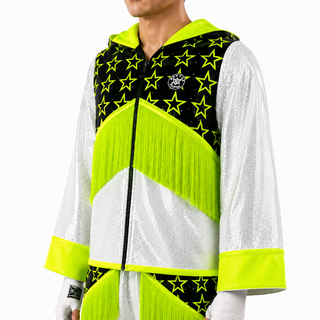 White & Neon Green Darren