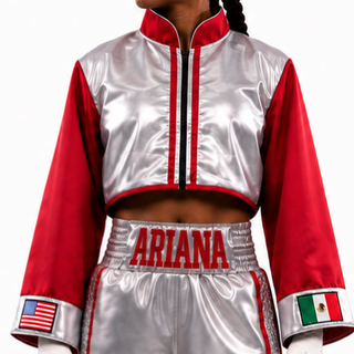 Silver & Red Arina