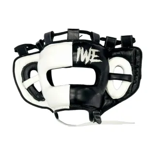 Full Face Head guard (Haringey) Black&White Martin S Head Guard