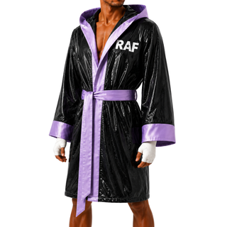 Winner Robe Black & Purple Real Robes
