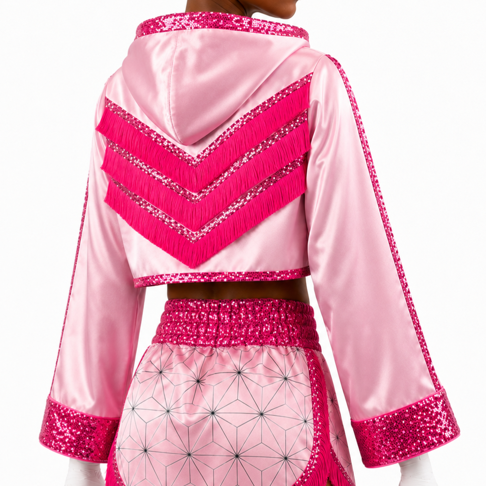 Women's Crop Jkt Pink Yoryina Jackets