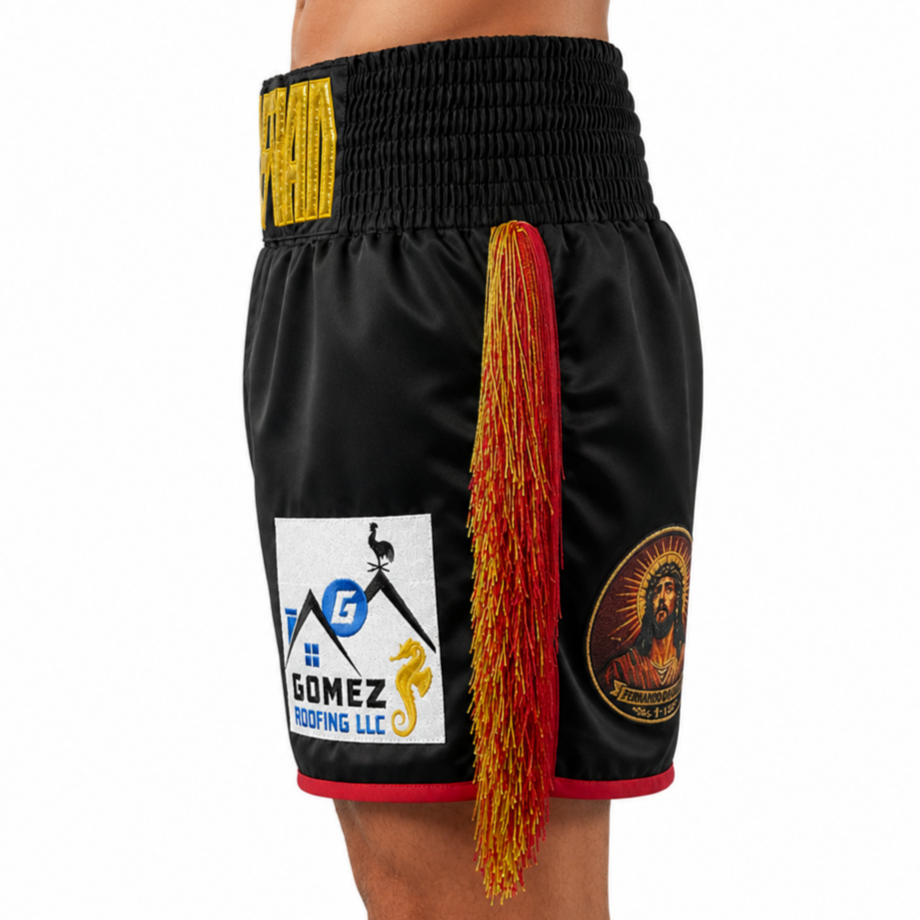 Classic BX  Christian Black  Custom Boxing Shorts & Trunks