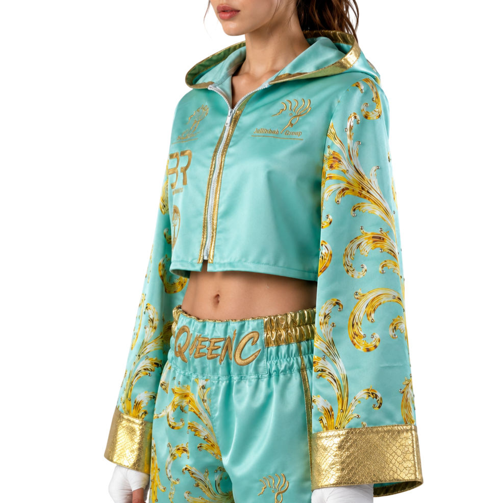  Teal & Gold CIARA Jackets