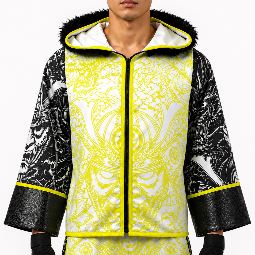  Neon Green & White & Black JAYDELL  Jackets