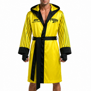   Yellow & Black ANDREI Robes