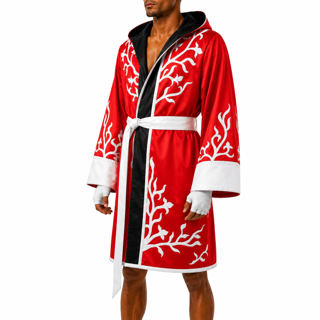 Growth Robe Red & White Alex Robes