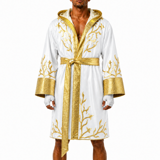 Growth Robe White & Gold Jeremy Robes