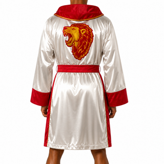 KSI style Robe Champagne & Red Drake Robes