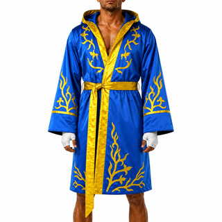 Growth Robe Blue & Gold Paolo Robes