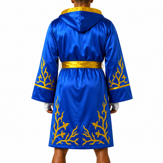 Growth Robe Blue & Gold Paolo Robes