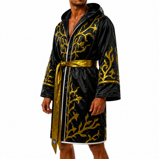 Growth Robe Black & King Gold Omega Robes