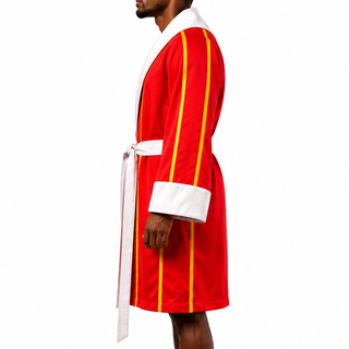 Cognac Robe Red & White & Gold Catha Robes