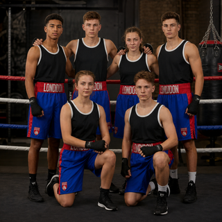London Boxing Blue-Red