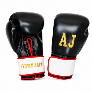 Quick Fire Flex Lite (2 colour) Black & White Morgan L Boxing Gloves