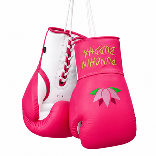 Impact Pro Classic Pink&White Jayden L Boxing Gloves