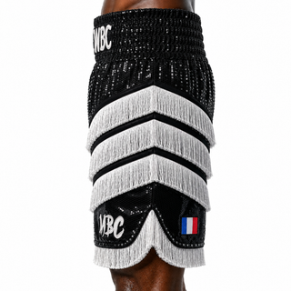 Rebel BX Black & White Noah Custom Boxing Shorts & Trunks