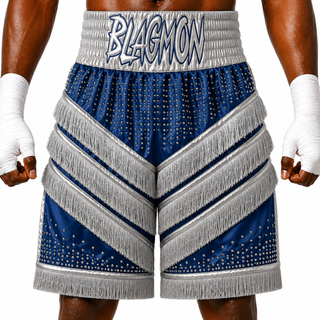 Navy & Silver Amani