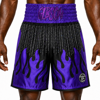 Purple & Black Gibson