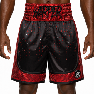 Black & Red with crystals Cori