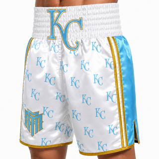 White & Blue Special Prints Malachi