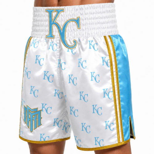 Boxxerworld Side Stripe Luxury BX design custom boxing shorts and trunks