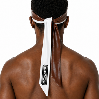 headband Brown & White Ingram Caps