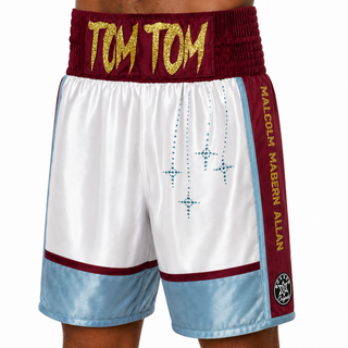 White & Maroon & Blue Thomas