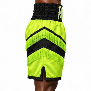 Jazzy BX Neon & Black Heidi Custom Boxing Shorts & Trunks