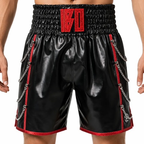 Boxxerworld Soldier BX military style custom boxing shorts and trunks