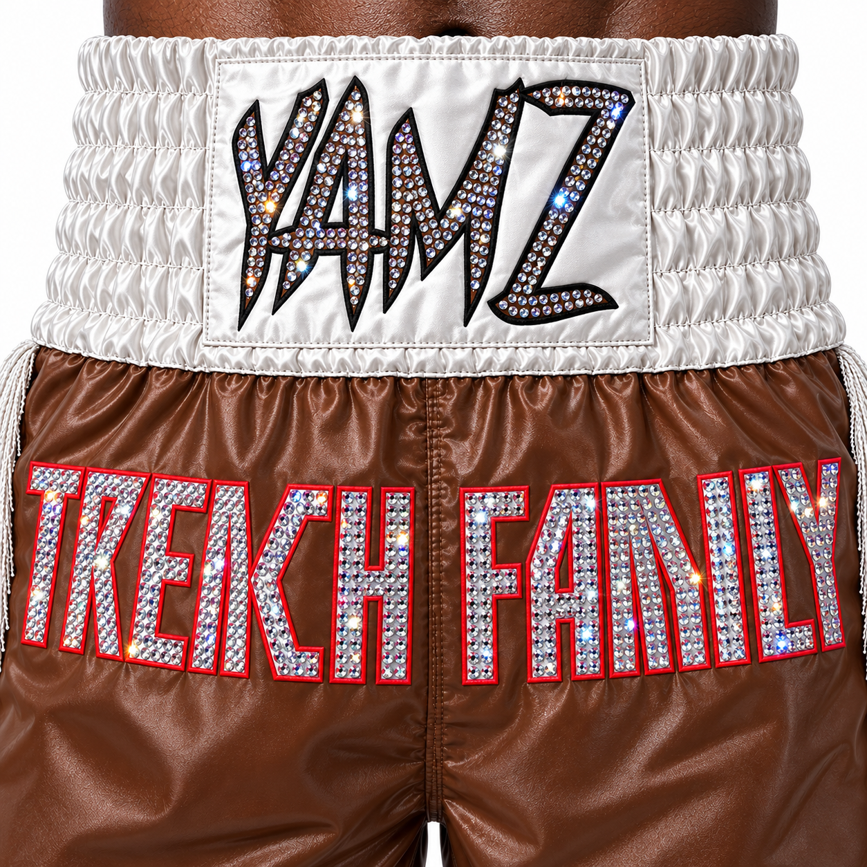Fire JKT Brown & White Ingram Jackets