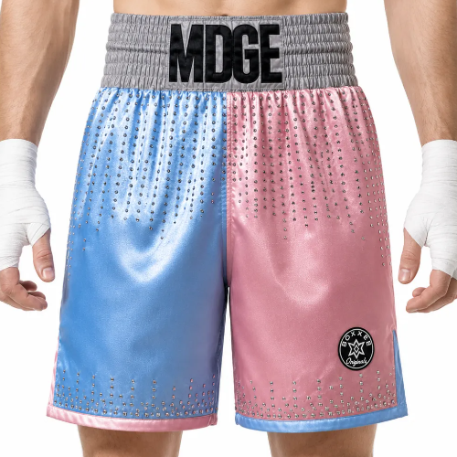 Boxxerworld Haringey BX design custom boxing shorts and trunks