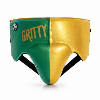 Groin Guard (Haringey) Gold&Green Thomas V Groin Guard