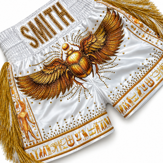 White & Gold Crystals Charlie