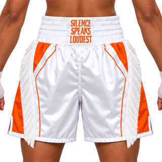 King Cobra BX Orange & Orange Shona Custom Boxing Shorts & Trunks
