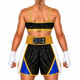  Black & Gold with Crystals Female Kim [211238] Full Kits