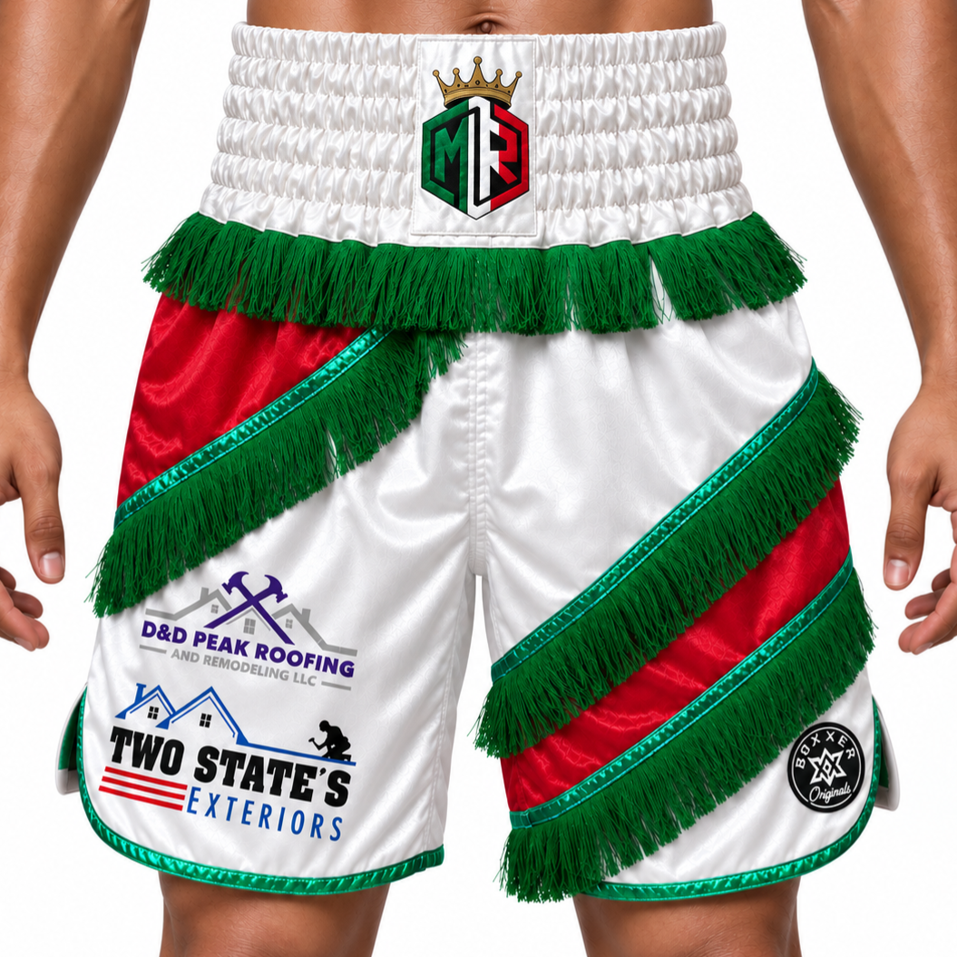 White & Red & Green Misael