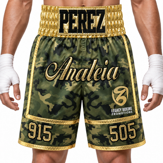 Green Camo & Gold snakes Aaron